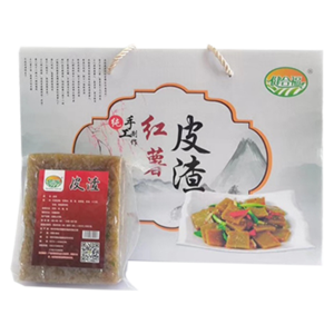 红薯皮渣